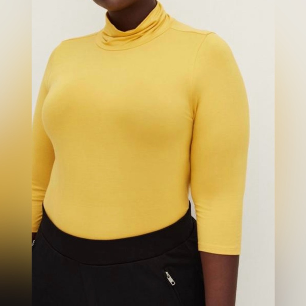TORRID Super Soft Turtleneck Swing Tee